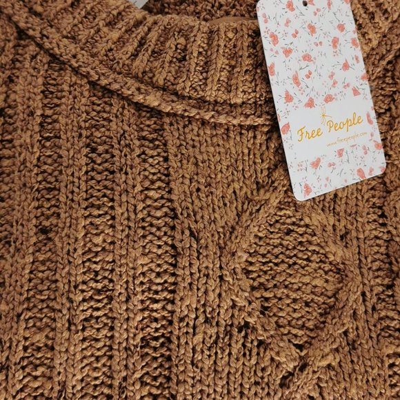 Free People Cable Knit Sweater - Picture 4 of 4